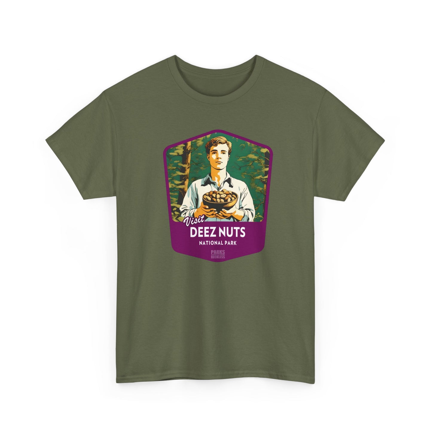 Visit Deez Nuts - Human Version (National Park T-Shirt)