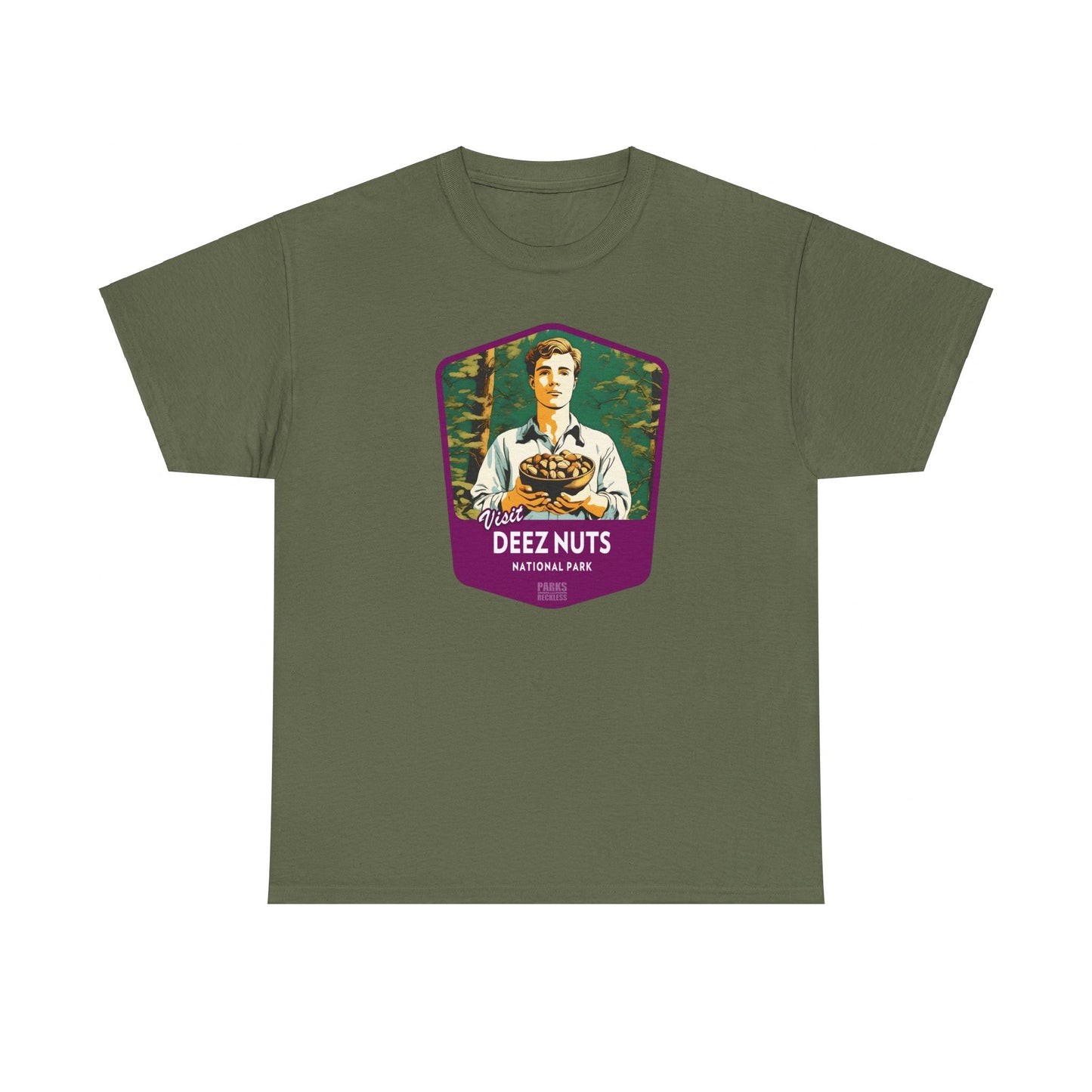 Visit Deez Nuts - Human Version (National Park T-Shirt)