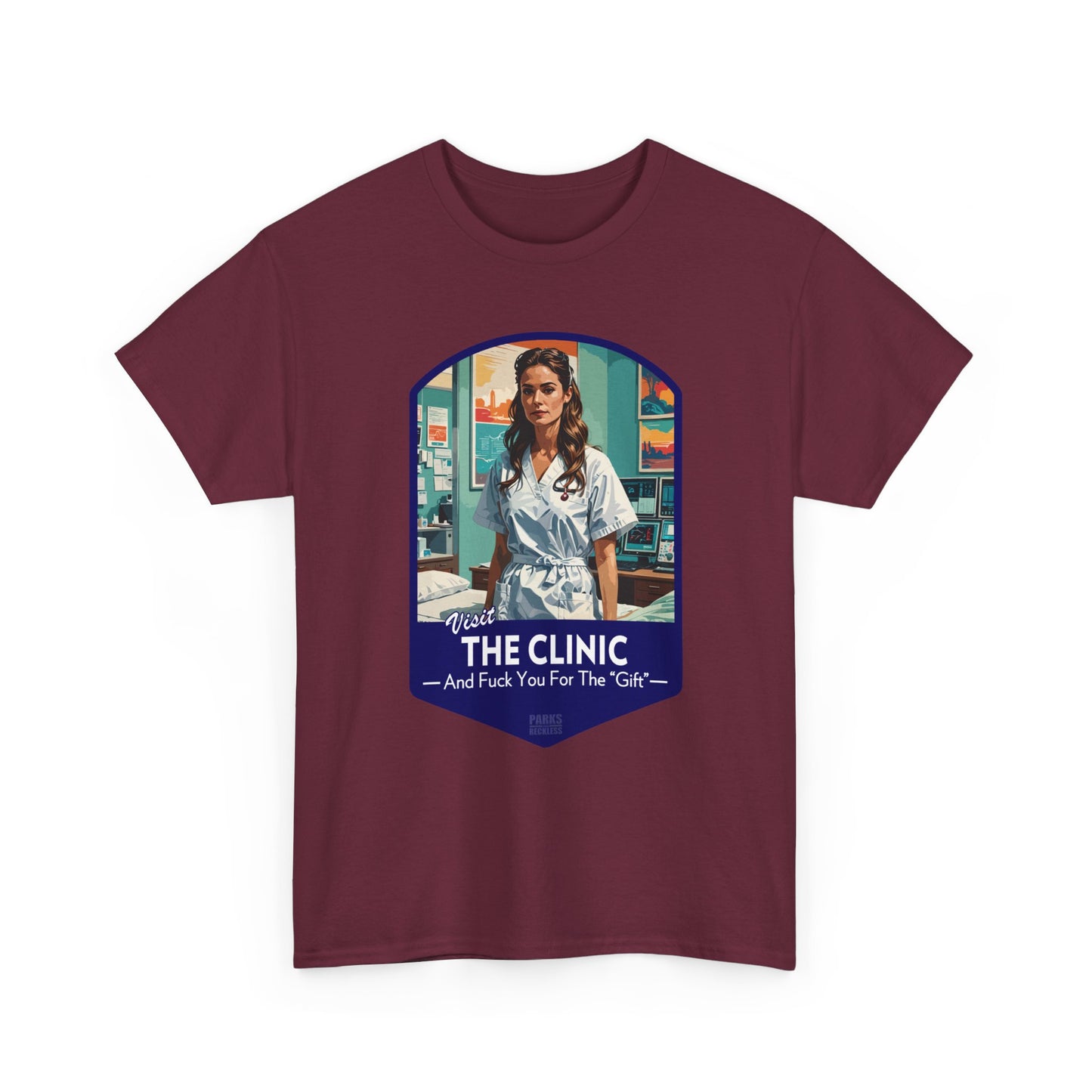 Visit The Clinic - And Fuck You For The Gift (National Park T-Shirt)