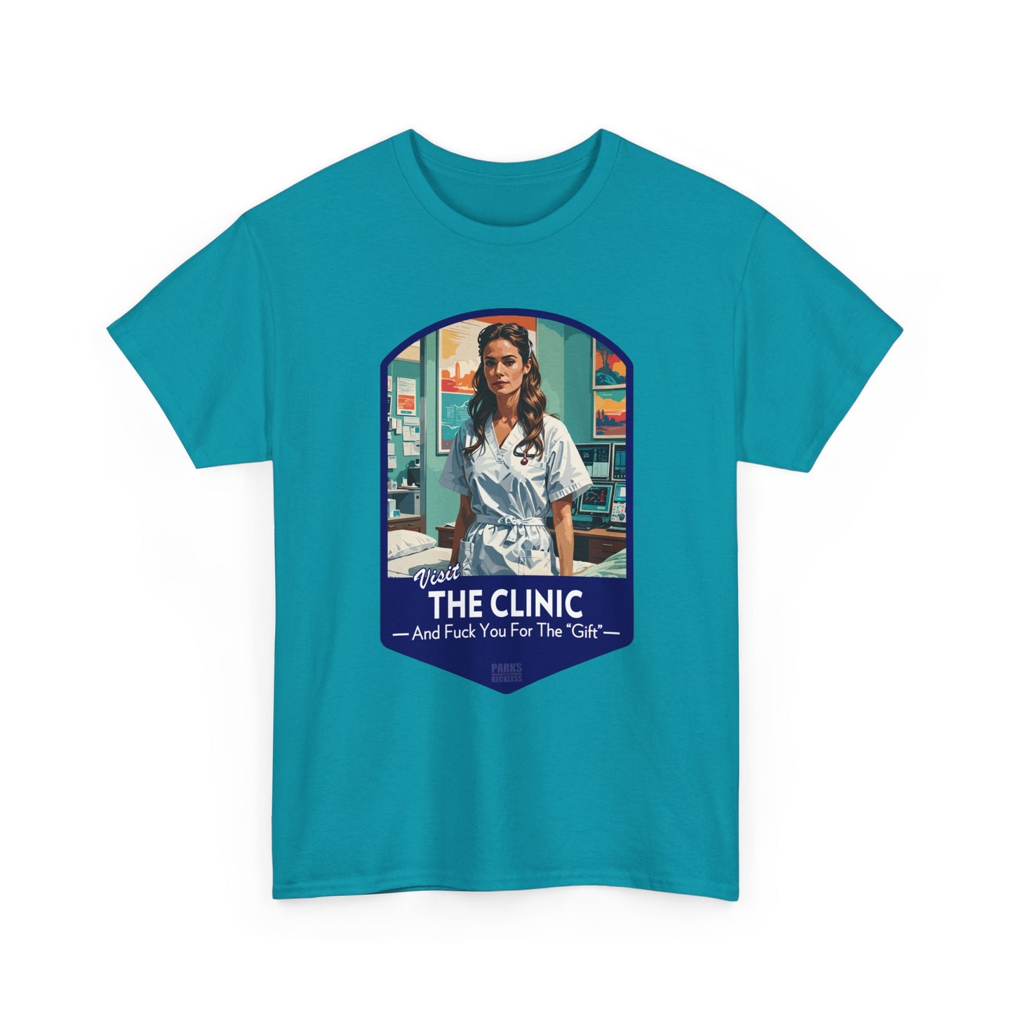 Visit The Clinic - And Fuck You For The Gift (National Park T-Shirt)