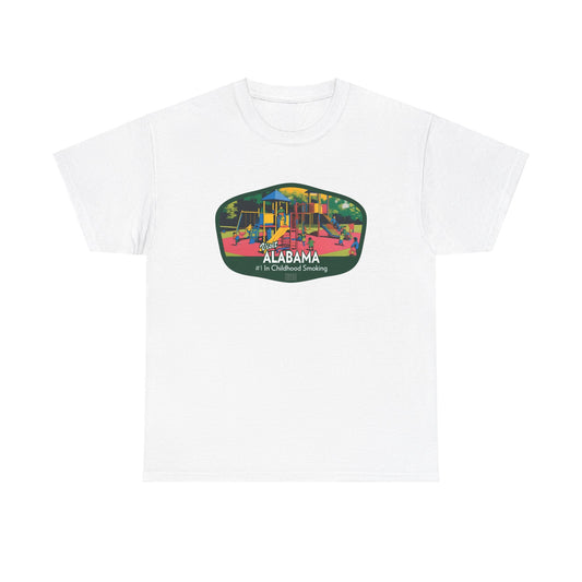 Visit Alabama - #1 In Childhood Smoking (National Park T-Shirt)