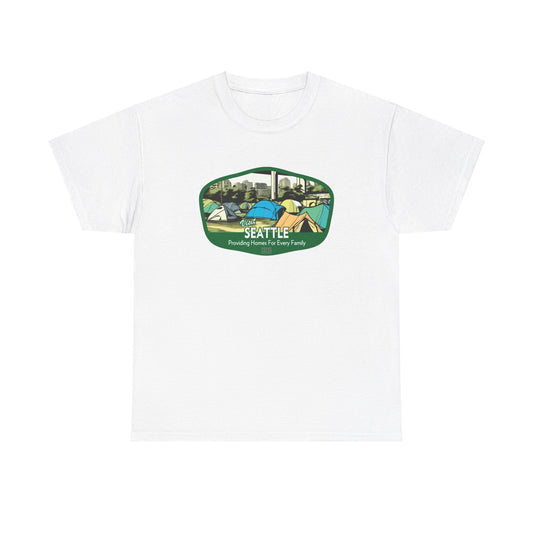 Visit Seattle - Providing Homes For Every Family (National Park T-Shirt)