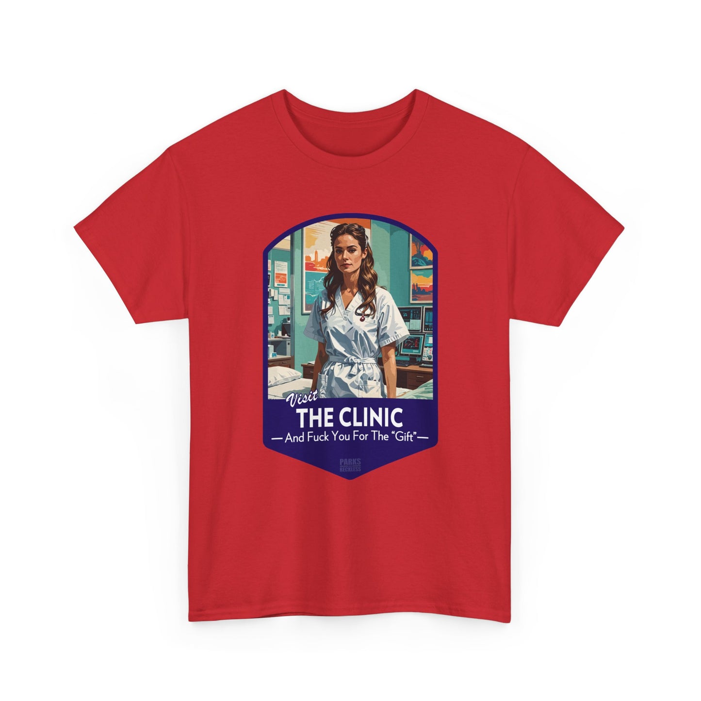 Visit The Clinic - And Fuck You For The Gift (National Park T-Shirt)