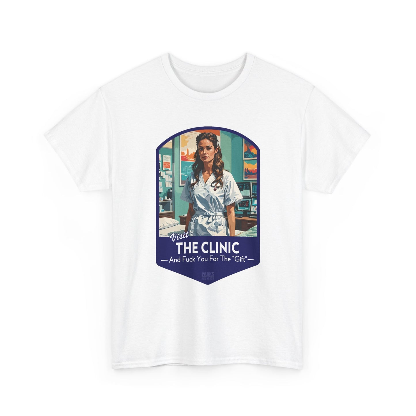 Visit The Clinic - And Fuck You For The Gift (National Park T-Shirt)