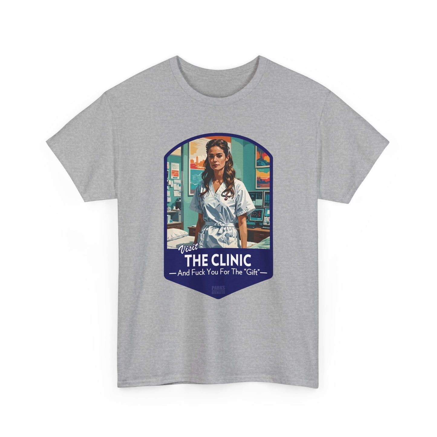 Visit The Clinic - And Fuck You For The Gift (National Park T-Shirt)